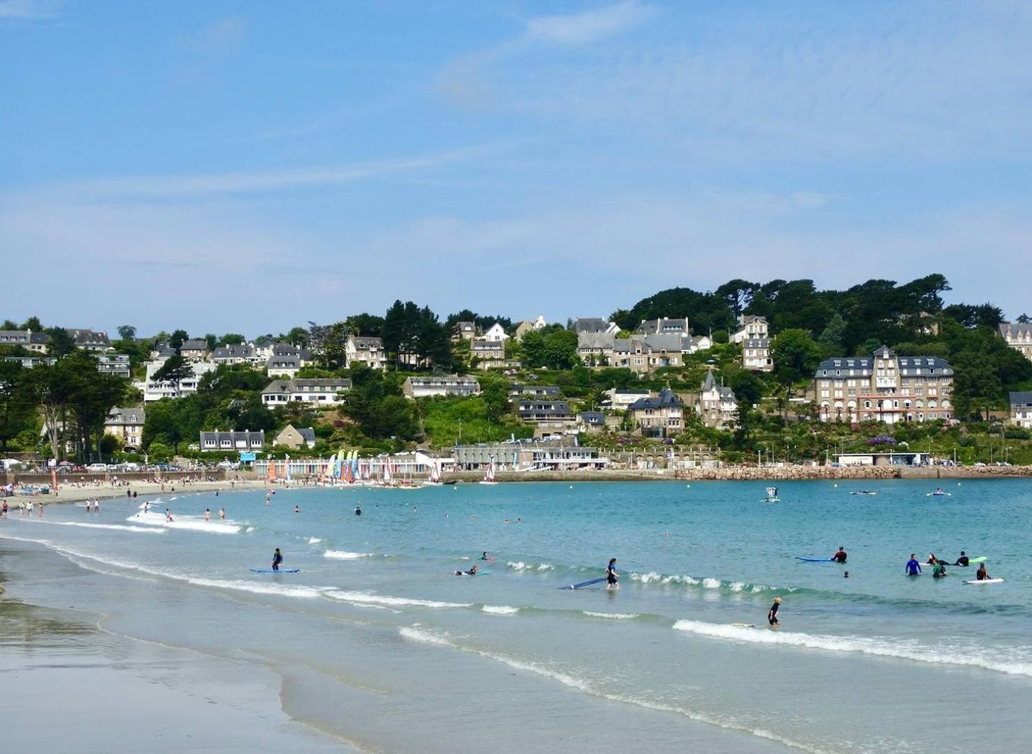Bel Appartement Neuf Plage De Trestraou A Perros-Guirec - Ref 862 外观 照片